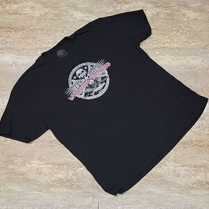 HOOKED CARPE DIEM WARRIOR FISHING TEE MENS 2XL